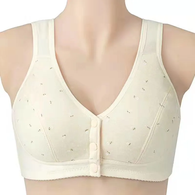 36-46C Front Opening and Closing Cotton Bra Large Size Sports Underwear Women's No Steel Ring Seamless Wireless Bra
36-46C Front Opening and Closing Cotton Bra Large Size Sports Underwear Women's No Steel Ring Seamless Wireless Bra