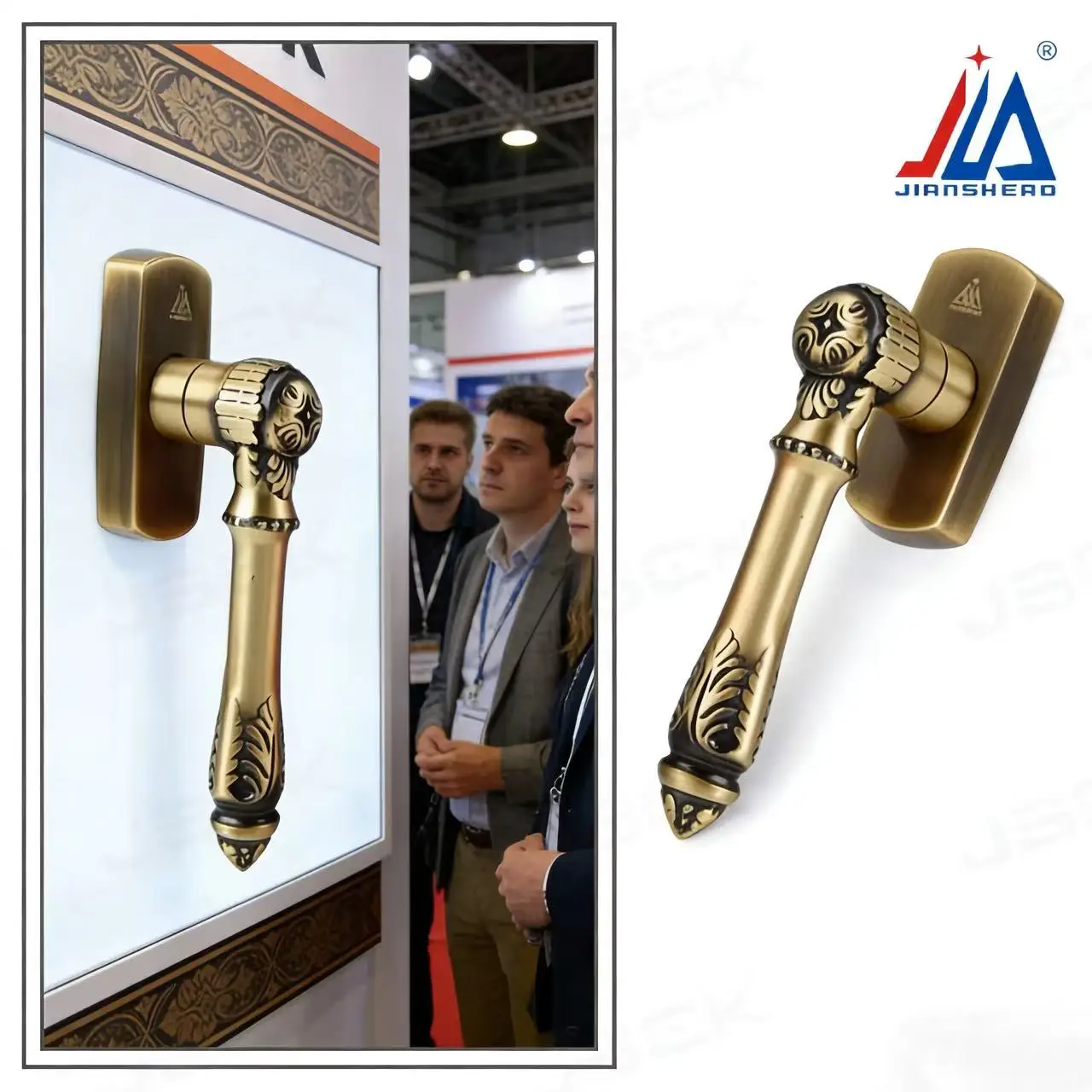 Antique Brass Window Handle Solid Pure Copper Carved Window Lever for Aluminum Alloy Doors & Windows, Furniture Hardware
Antique Brass Window Handle Solid Pure Copper Carved Window Lever for Aluminum Alloy Doors & Windows, Furniture Hardware