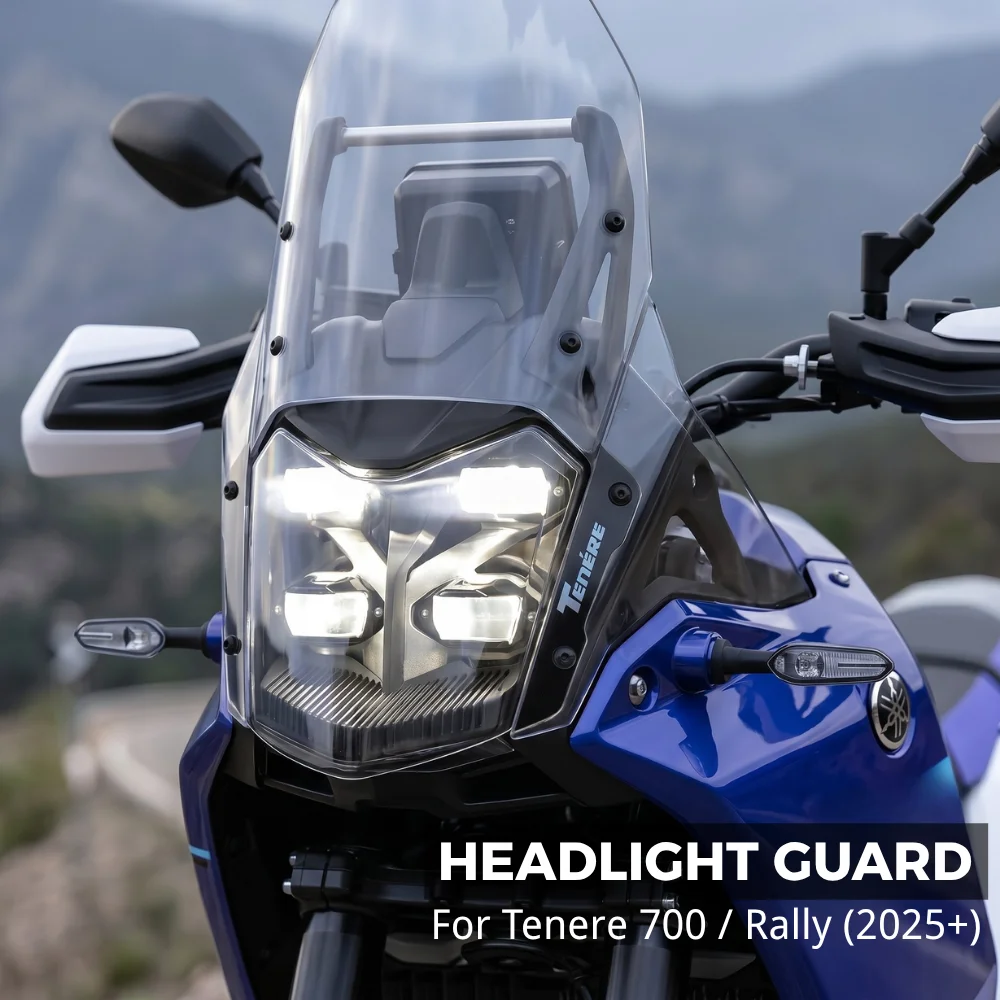 Headlight Protector Light Cover For YAMAHA Tenere 700 Tenere700 Rally 2025 2026 Motorcycle Acrylic Light Cover Protection Guard
Headlight Protector Light Cover For YAMAHA Tenere 700 Tenere700 Rally 2025 2026 Motorcycle Acrylic Light Cover Protection Guard