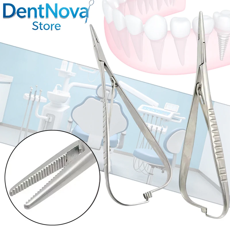 Dental Ligation Ring Forceps Mathieu Type Orthodontic Hemostatic Extra Fine Beak Elastic Placement Tool
Dental Ligation Ring Forceps Mathieu Type Orthodontic Hemostatic Extra Fine Beak Elastic Placement Tool