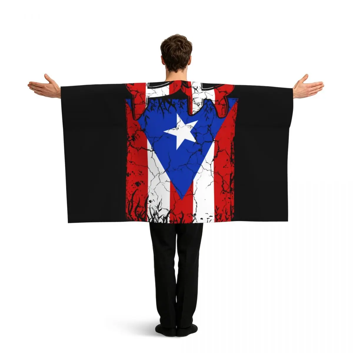 Puerto Rico Pr Flag Wearable Flag Cloak National Flag Cape For Game Cheer Cosplay
Puerto Rico Pr Flag Wearable Flag Cloak National Flag Cape For Game Cheer Cosplay