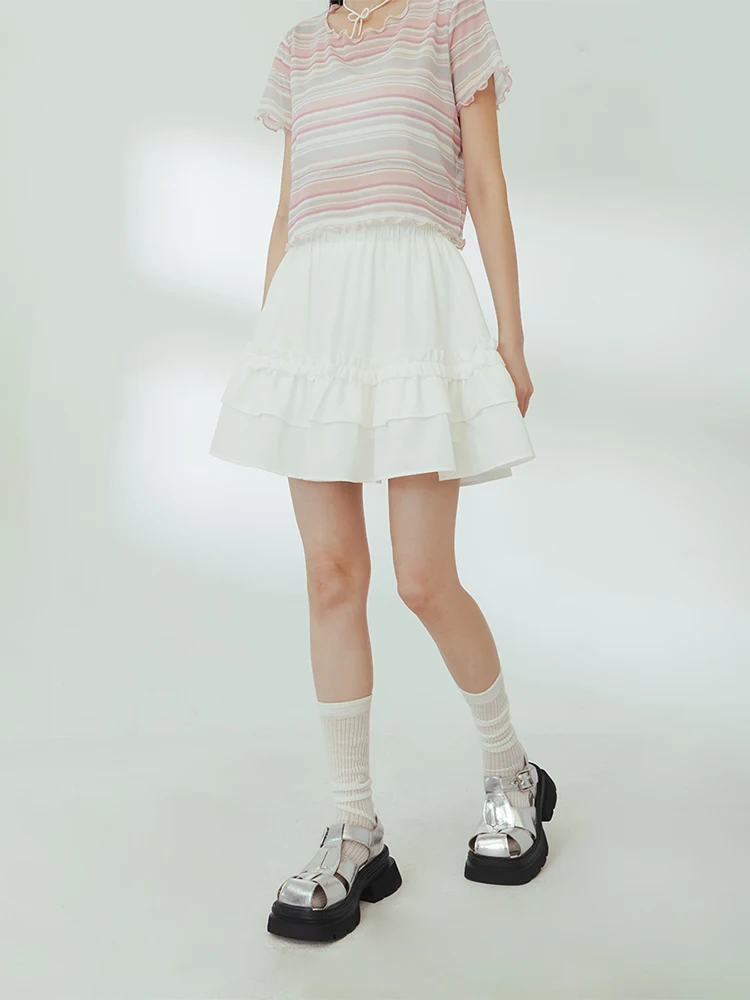 Adorable Multi-Layer Ruffle Design Cake ort Skirt New Autumn Winter Women's Faion Breathable Skin-Friendly Polyester Fibre
Adorable Multi-Layer Ruffle Design Cake ort Skirt New Autumn Winter Women's Faion Breathable Skin-Friendly Polyester Fibre