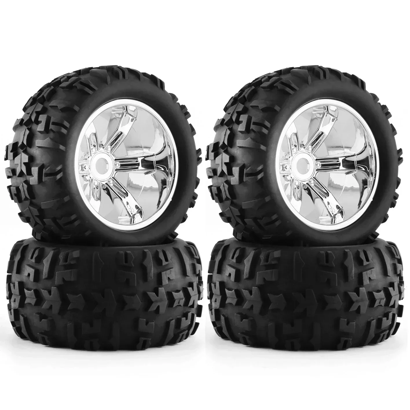 4pcs 1/8 Buggy Tires 156mm Wheel 17mm Hex for Losi LMT Arrma Kraton Trxs Maxx E-Revo Kyosho USA-1 Monster Truck Upgrade Parts
4pcs 1/8 Buggy Tires 156mm Wheel 17mm Hex for Losi LMT Arrma Kraton Trxs Maxx E-Revo Kyosho USA-1 Monster Truck Upgrade Parts