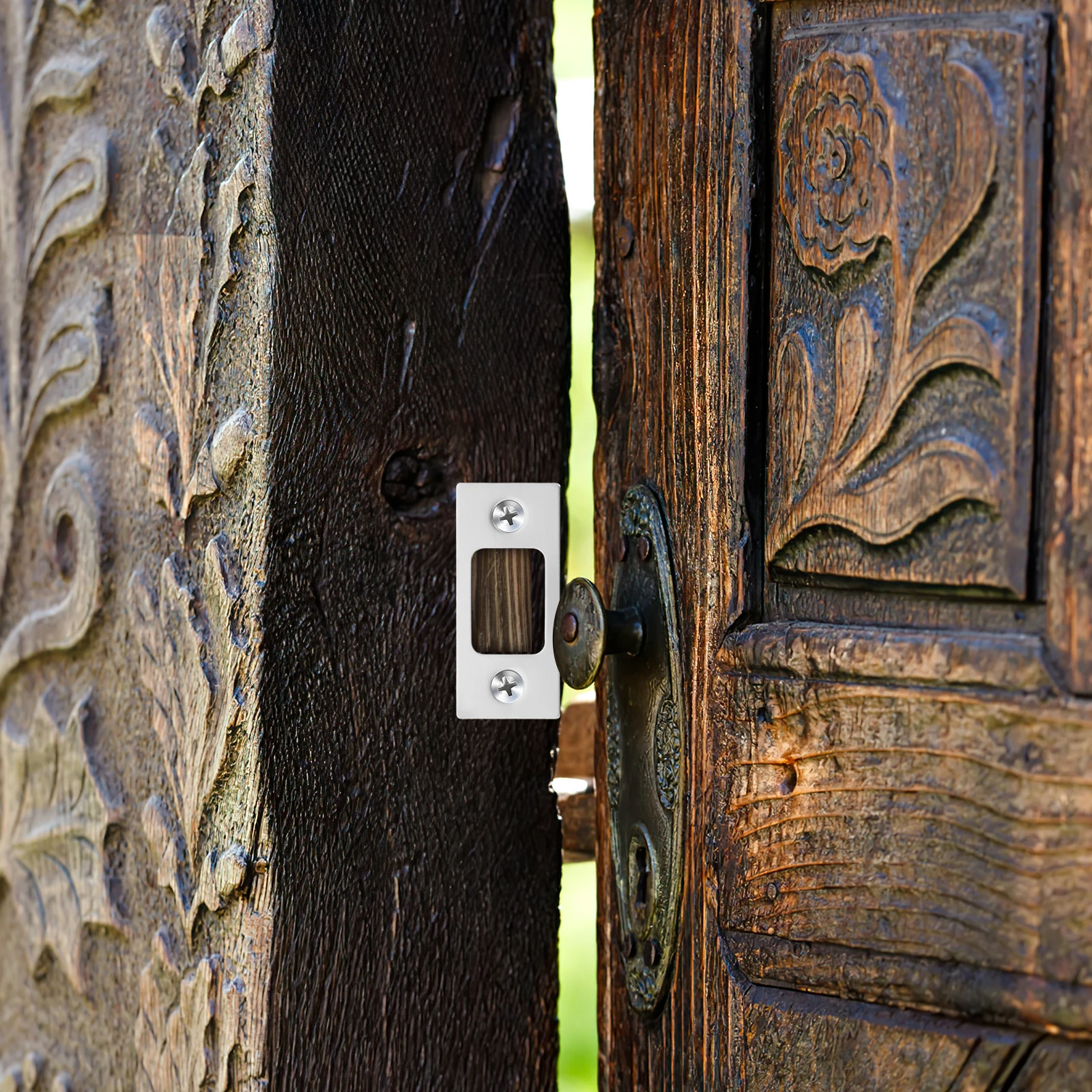 OSALADI 2pcs Stainless Steel Deadbolt Installation Kit Door Reinforcement Plate Strike Insert
OSALADI 2pcs Stainless Steel Deadbolt Installation Kit Door Reinforcement Plate Strike Insert