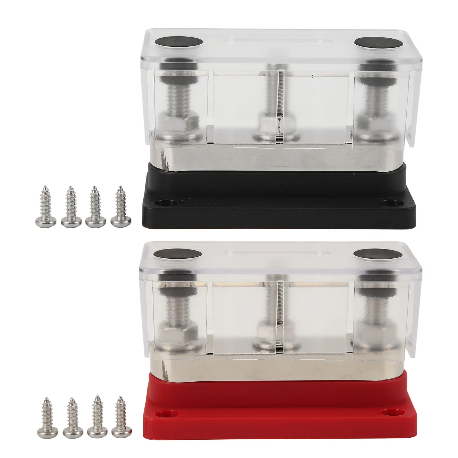 1Pc 12-48V 600A Power Distribution Block 3 Studs M10 Battery Junction Block Bus Bar for Car Trucks RVs Marine Boats
1Pc 12-48V 600A Power Distribution Block 3 Studs M10 Battery Junction Block Bus Bar for Car Trucks RVs Marine Boats