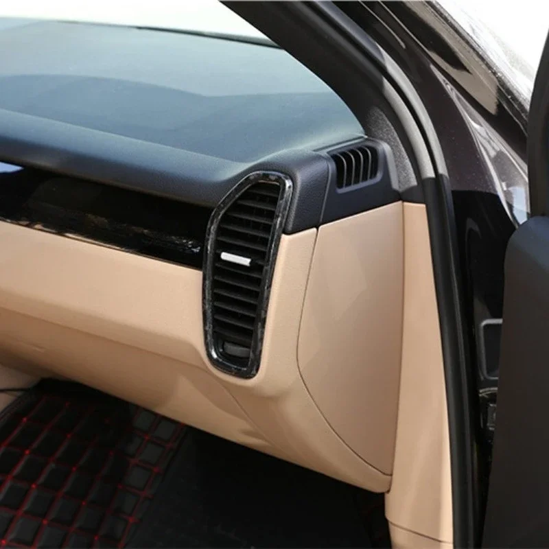 For Porsche Cayenne Real Dry Carbon Fiber 18-20 Interior Decoration Left and Right Side Air Vent Frame Modification Accessories
For Porsche Cayenne Real Dry Carbon Fiber 18-20 Interior Decoration Left and Right Side Air Vent Frame Modification Accessories