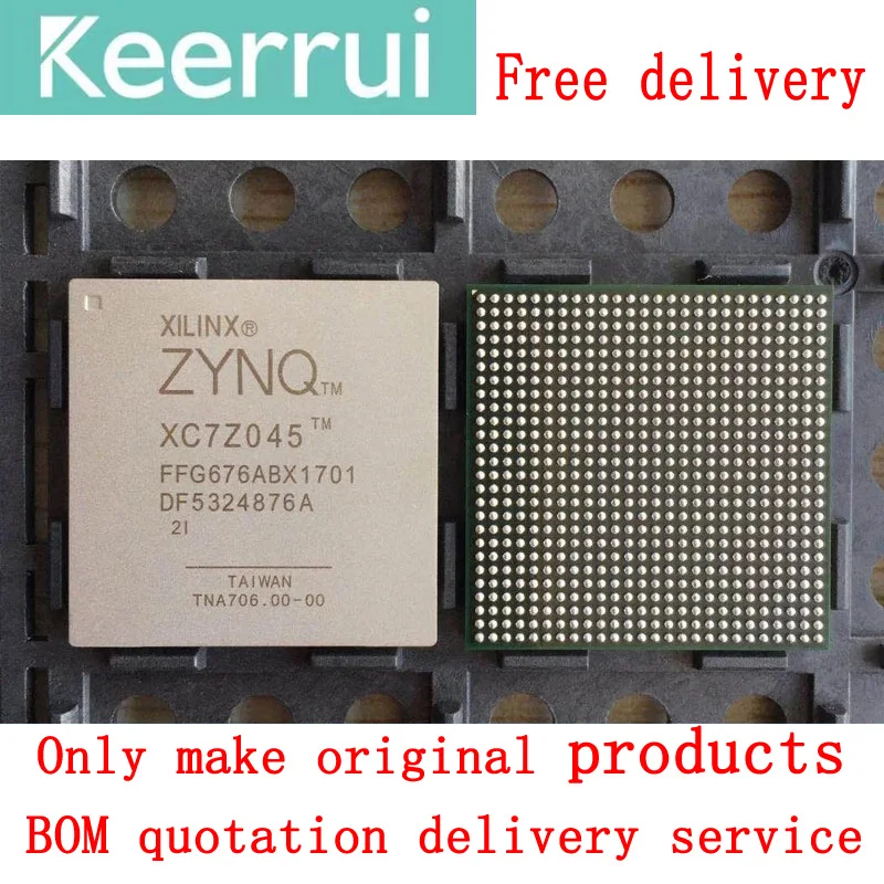 1-5PCS/LOT 100% Brand New Original Xilinx XC7Z045-2FFG676I BGA-676 CORTEX-A9 Processor
1-5PCS/LOT 100% Brand New Original Xilinx XC7Z045-2FFG676I BGA-676 CORTEX-A9 Processor