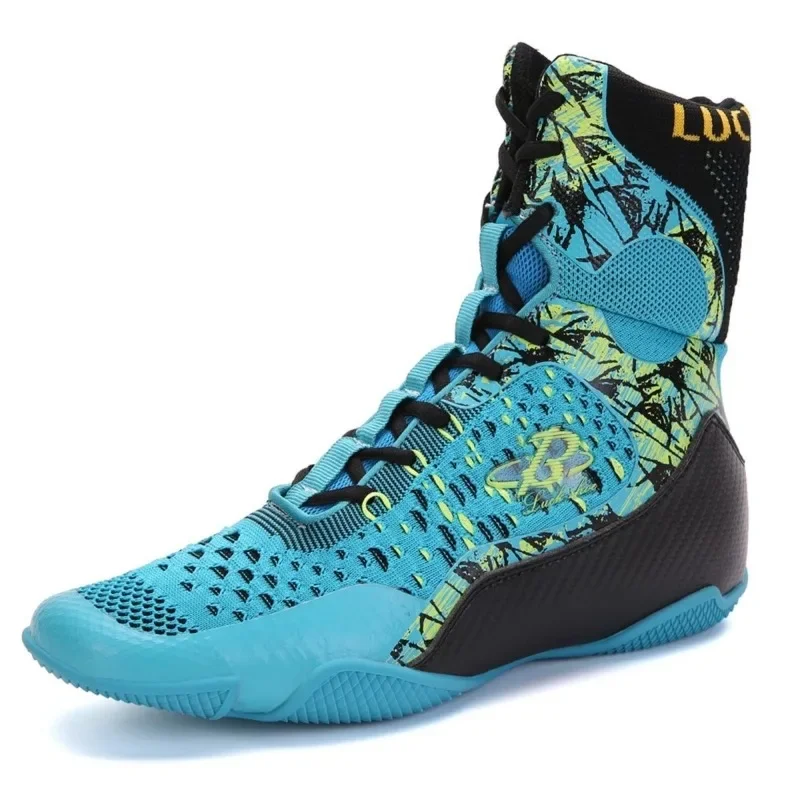 Professional Men Wrestling Shoes Breathable Boxing Shoes for Couples High Top Fighting Shoe Mens Womens Non-Slip Gym Shoes Boy
Professional Men Wrestling Shoes Breathable Boxing Shoes for Couples High Top Fighting Shoe Mens Womens Non-Slip Gym Shoes Boy