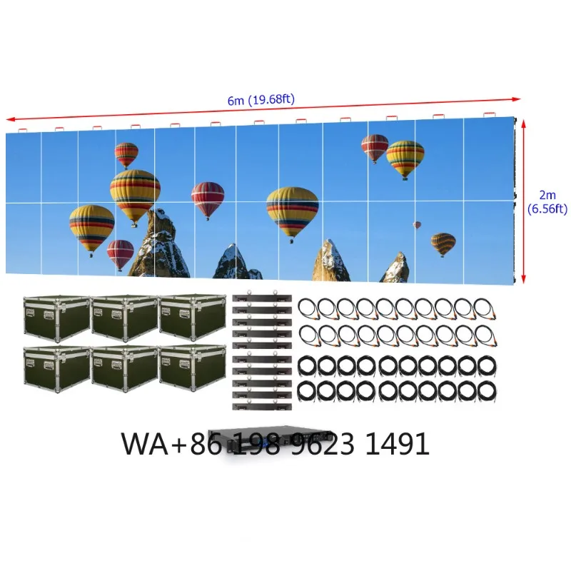 P2.604 HDR10+ 8K High‑Definition LED Video Panel 3‑Year‑Warranty Screen for Conference Hall Indoor Events
P2.604 HDR10+ 8K High‑Definition LED Video Panel 3‑Year‑Warranty Screen for Conference Hall Indoor Events
