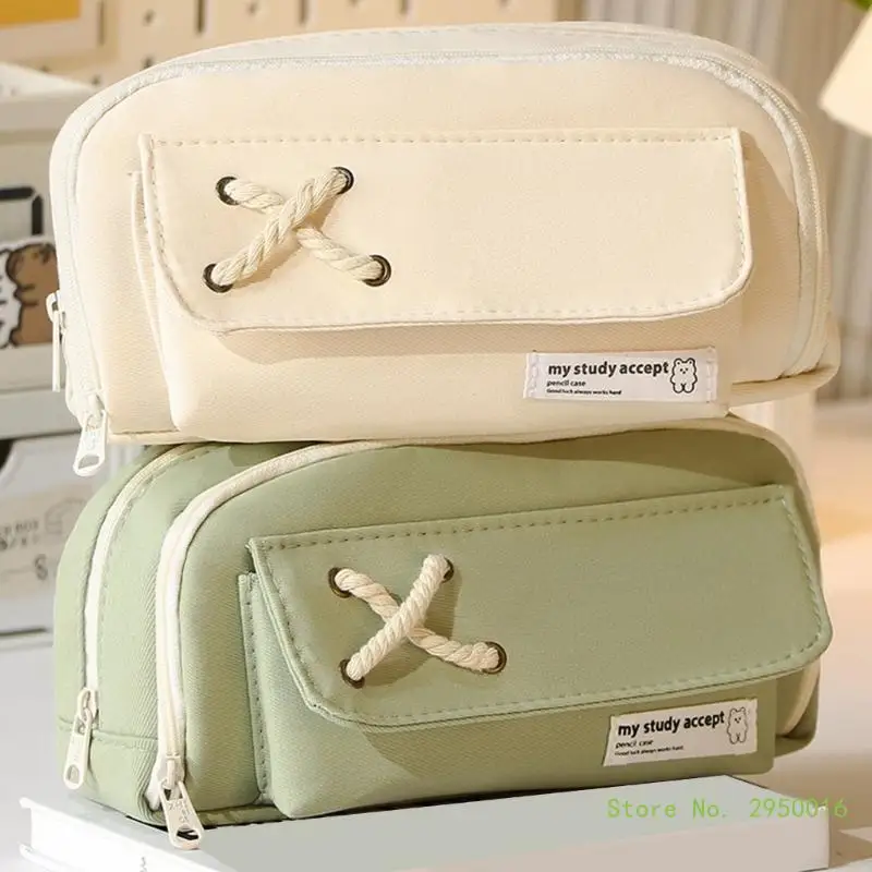 Large Capacity Pencil Case Stationery Bag Pencil Canvas Pencil Bag Makeup Bag Stationery Bag for Students Girl
Large Capacity Pencil Case Stationery Bag Pencil Canvas Pencil Bag Makeup Bag Stationery Bag for Students Girl