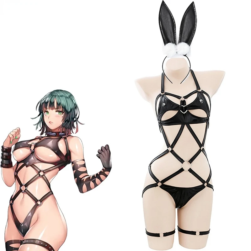 2023 New Anime Girl Leather Strap Unifrom Women Bunny Pajamas Outfits Hollow Cute Lingerie Costumes Cosplay Nightgown
2023 New Anime Girl Leather Strap Unifrom Women Bunny Pajamas Outfits Hollow Cute Lingerie Costumes Cosplay Nightgown