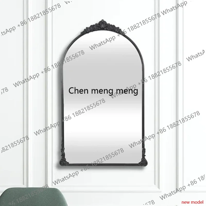 European bathroom, toilet wall hanging, retro, French high-end toilet countertop dressing mirror h178
European bathroom, toilet wall hanging, retro, French high-end toilet countertop dressing mirror h178
