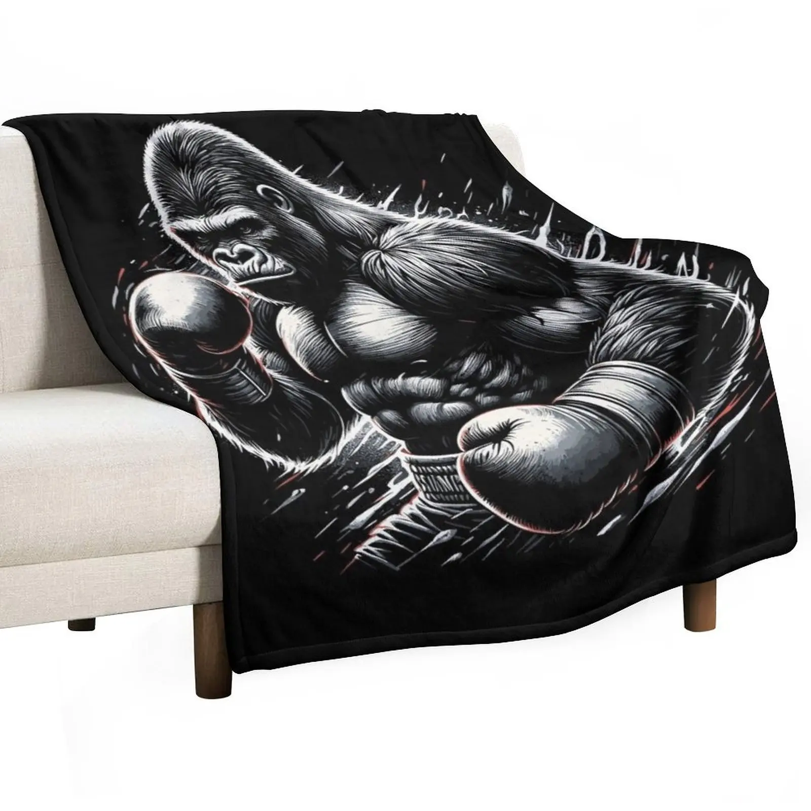 Gorilla boxer fighter boxing gift Throw Blanket Ultra Plush Cozy Blanket for Napping Sleeping
Gorilla boxer fighter boxing gift Throw Blanket Ultra Plush Cozy Blanket for Napping Sleeping