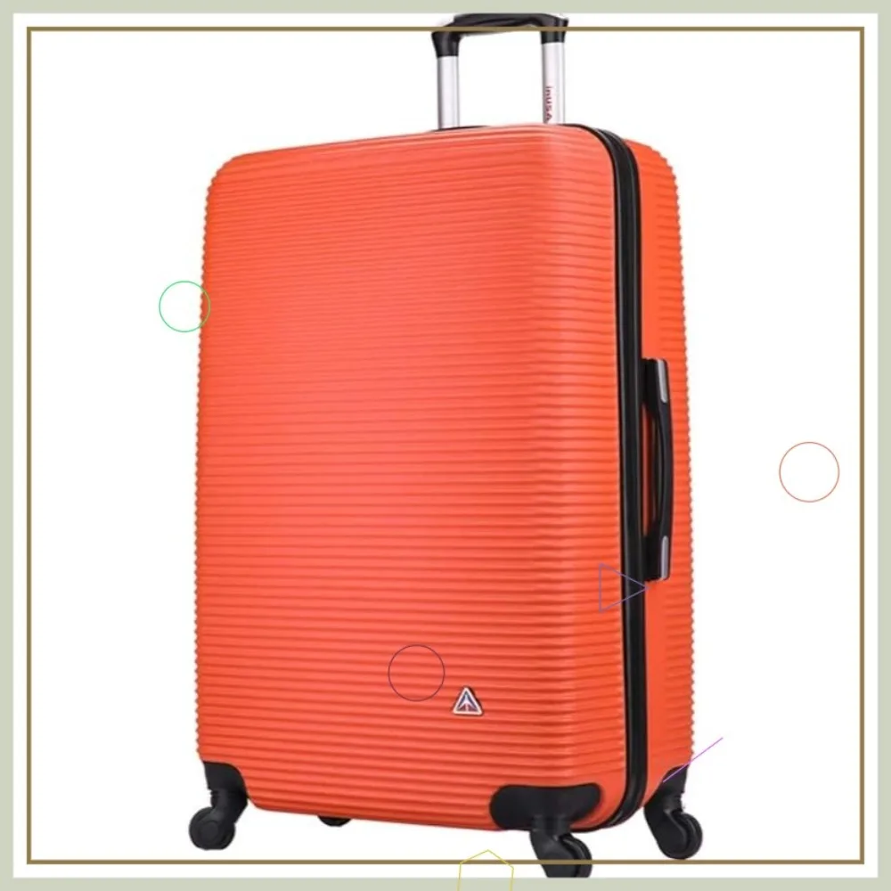 28-дюймовый большой жесткий чемодан-спиннер с эргономичными ручками, четырьмя колесами и защелками - оранжевый дорожный чемодан
28-дюймовый большой жесткий чемодан-спиннер с эргономичными ручками, четырьмя колесами и защелками - оранжевый дорожный чемодан