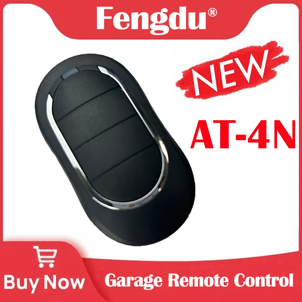 AT-4N 433MHz 4 Button Garage Remote Control Cloner Duplicator for Code Command Wireless Handheld Transmitter Garage Gate Door
AT-4N 433MHz 4 Button Garage Remote Control Cloner Duplicator for Code Command Wireless Handheld Transmitter Garage Gate Door
