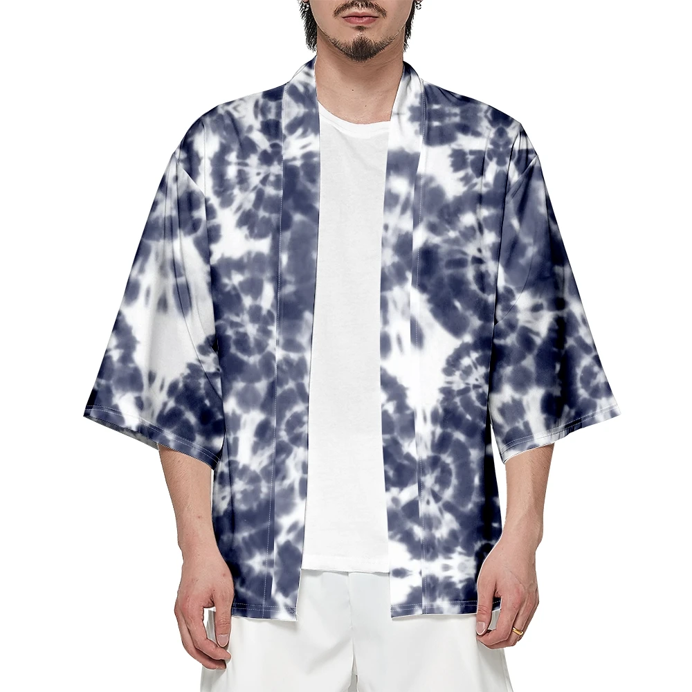 2023 Japanese Kimono Men's And Women's Harajuku Traditional Kimono Tie Dye Print Beach Shirt Summer Bathrobes 6
2023 Japanese Kimono Men's And Women's Harajuku Traditional Kimono Tie Dye Print Beach Shirt Summer Bathrobes 6