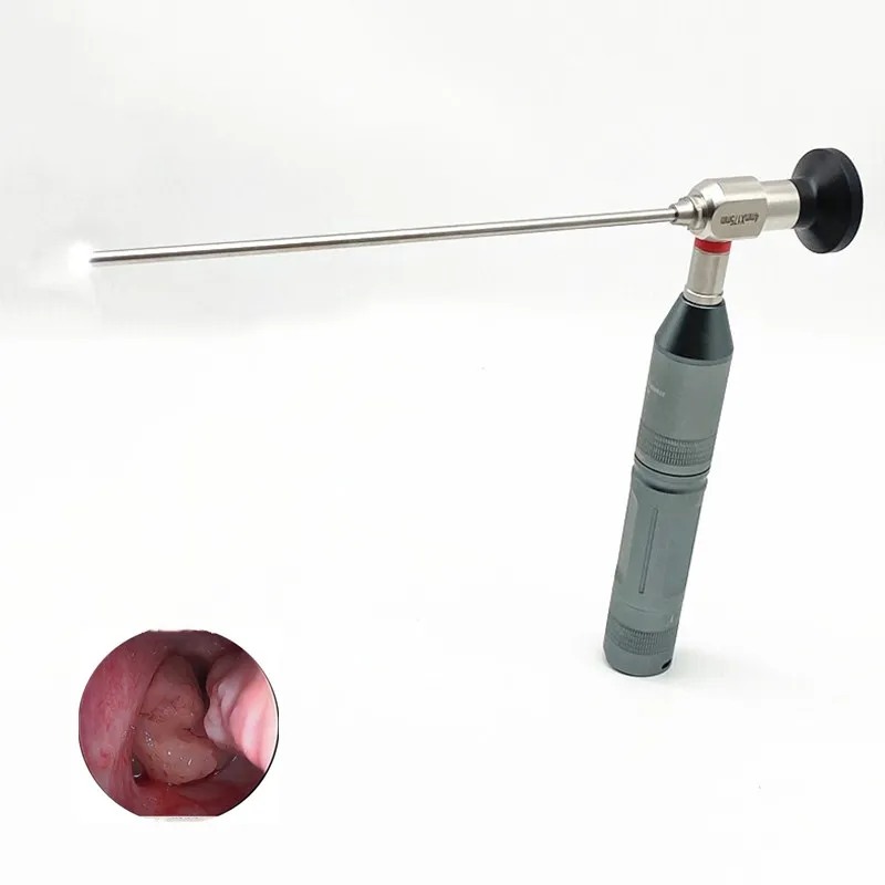 Mini Portable Handheld LED High Brightness ENT Examination Endoscope Cold Light Source Water-proof
Mini Portable Handheld LED High Brightness ENT Examination Endoscope Cold Light Source Water-proof