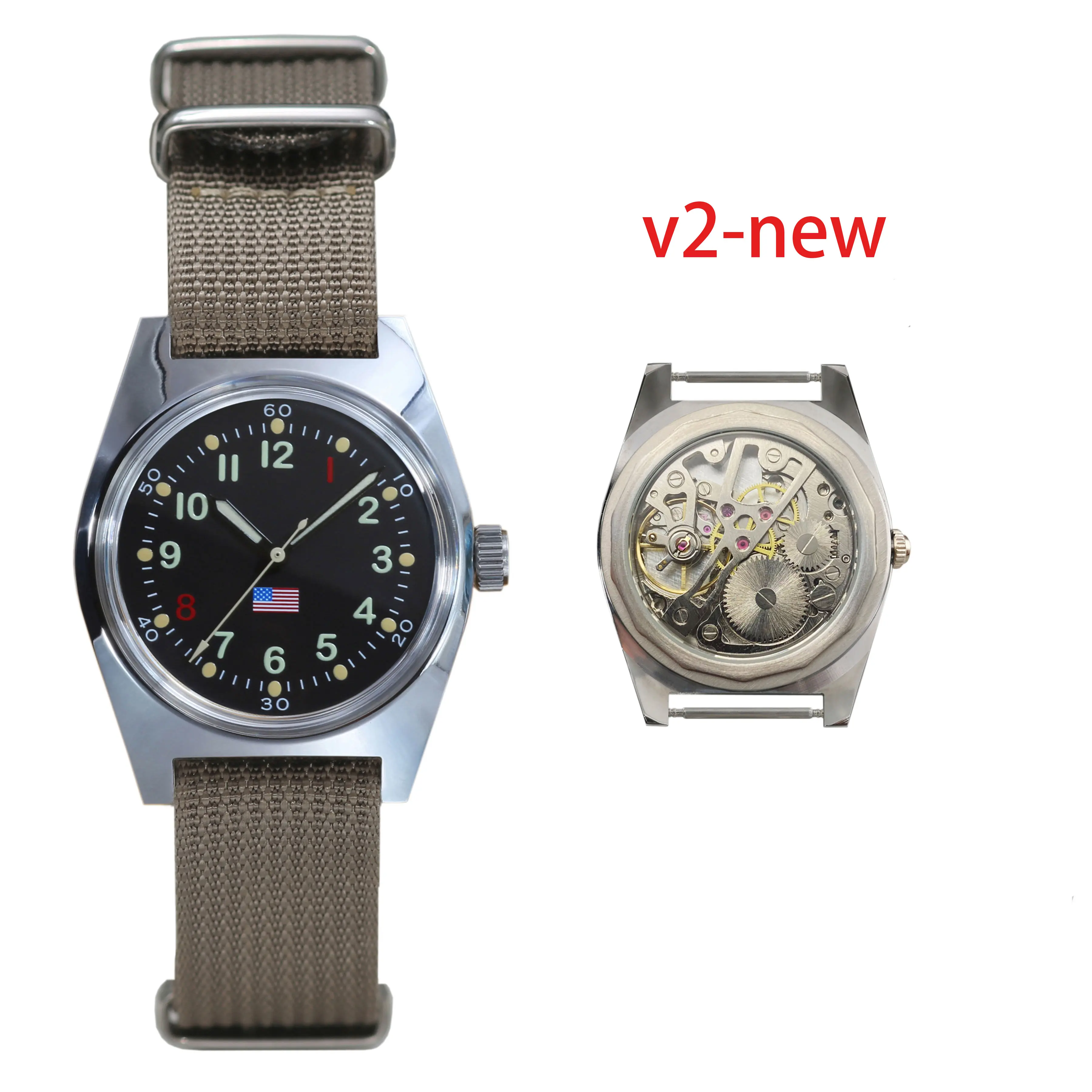 36mm Retro Men's Mechanical Watch Shanghai 8120 Manual Movement Suitable for Men's Gifts China Watch Wholesale
36mm Retro Men's Mechanical Watch Shanghai 8120 Manual Movement Suitable for Men's Gifts China Watch Wholesale