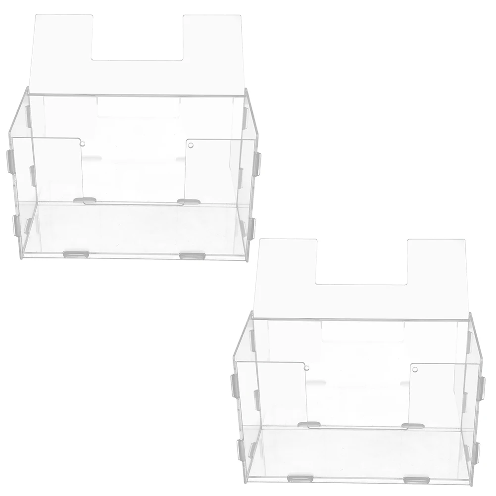 2 Pcs Pet Feeder Large Capacity Acrylic Rabbit Hay Groove Easy Safe Smooth Surface Practical Storage Container
2 Pcs Pet Feeder Large Capacity Acrylic Rabbit Hay Groove Easy Safe Smooth Surface Practical Storage Container