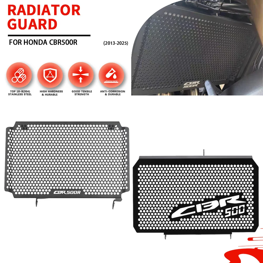 Для Honda CBR500R CBR 500R CBR 500 R 2013-2020 2021 2022 2023 2024 2025 решетка радиатора мотоцикла, защитная крышка
Для Honda CBR500R CBR 500R CBR 500 R 2013-2020 2021 2022 2023 2024 2025 решетка радиатора мотоцикла, защитная крышка