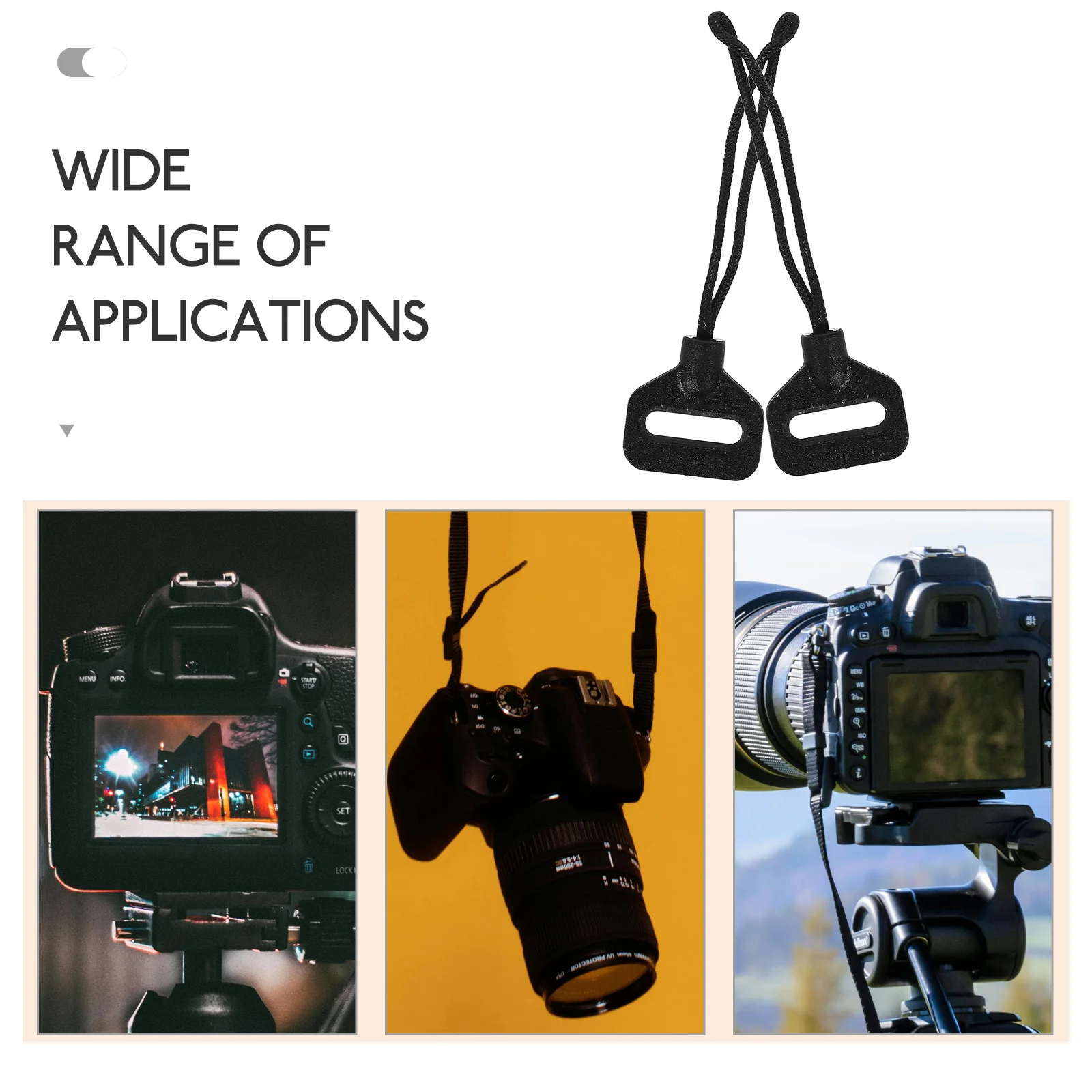 2 PCS Adapter for Camera Neck Strap Belt Straps Clip Buckle Clips Hooks Lanyard Converter
2 PCS Adapter for Camera Neck Strap Belt Straps Clip Buckle Clips Hooks Lanyard Converter