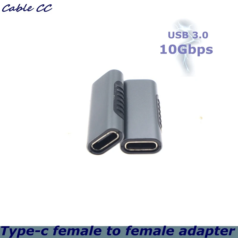 New 10Gbps USB Type C Female to Female Converter Portable USB-C Charge Data Sync Adapter Type-C Extension Cable for Phone Tablet
New 10Gbps USB Type C Female to Female Converter Portable USB-C Charge Data Sync Adapter Type-C Extension Cable for Phone Tablet