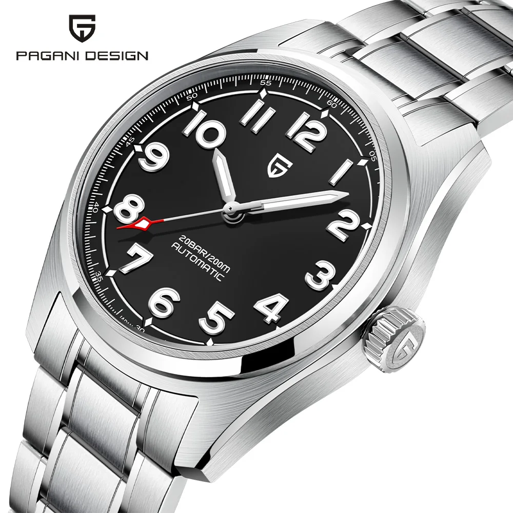 PAGANI DESIGN PD1717 Mechanical wristwatch Sapphire AR coated stainless steel watch for men
PAGANI DESIGN PD1717 Mechanical wristwatch Sapphire AR coated stainless steel watch for men