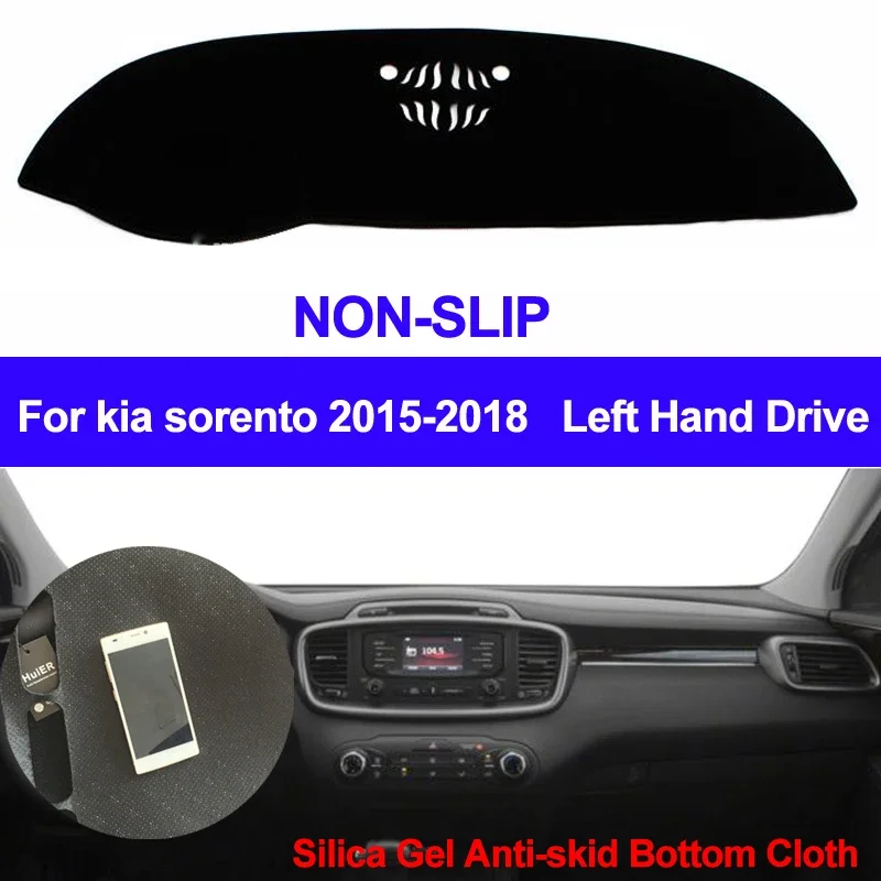 For Kia Sorento 2015 2016 2017 2018 Car Interior Accessories Protective Pad Dashboard Cover Silicone Non-Slip Mat Sunshade
For Kia Sorento 2015 2016 2017 2018 Car Interior Accessories Protective Pad Dashboard Cover Silicone Non-Slip Mat Sunshade