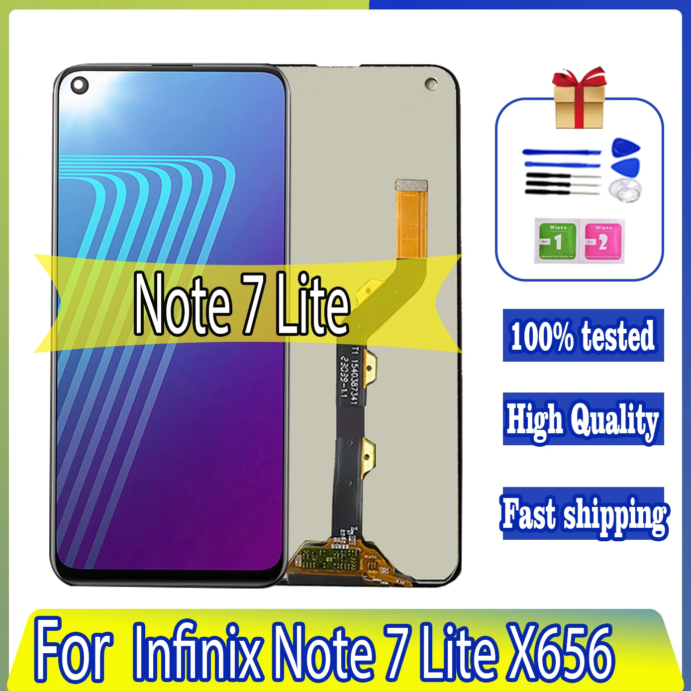 ЖК-дисплей 6,6 дюйма для Infinix Note 7 Lite, ЖК-дисплей X656, сенсорный экран, дигитайзер, замена для Infinix Note 7 lite
ЖК-дисплей 6,6 дюйма для Infinix Note 7 Lite, ЖК-дисплей X656, сенсорный экран, дигитайзер, замена для Infinix Note 7 lite