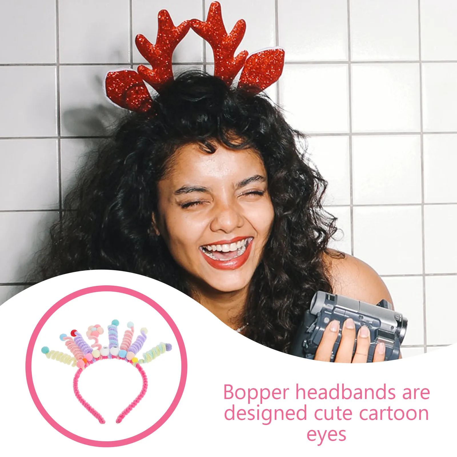 2Pcs Unique Eyeball Headbands Cartoon Bopper Headbands Funny Party Headwear Halloween Cosplay Photo Props for Women
2Pcs Unique Eyeball Headbands Cartoon Bopper Headbands Funny Party Headwear Halloween Cosplay Photo Props for Women