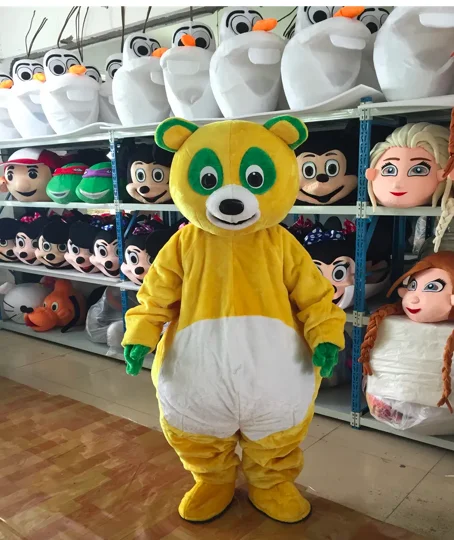 New Adult Hot Sale Foam Halloween Yellow Panda Bear Cartoon Mascot Costume Plush Christmas Fancy Dress Halloween Mascot Costume
New Adult Hot Sale Foam Halloween Yellow Panda Bear Cartoon Mascot Costume Plush Christmas Fancy Dress Halloween Mascot Costume