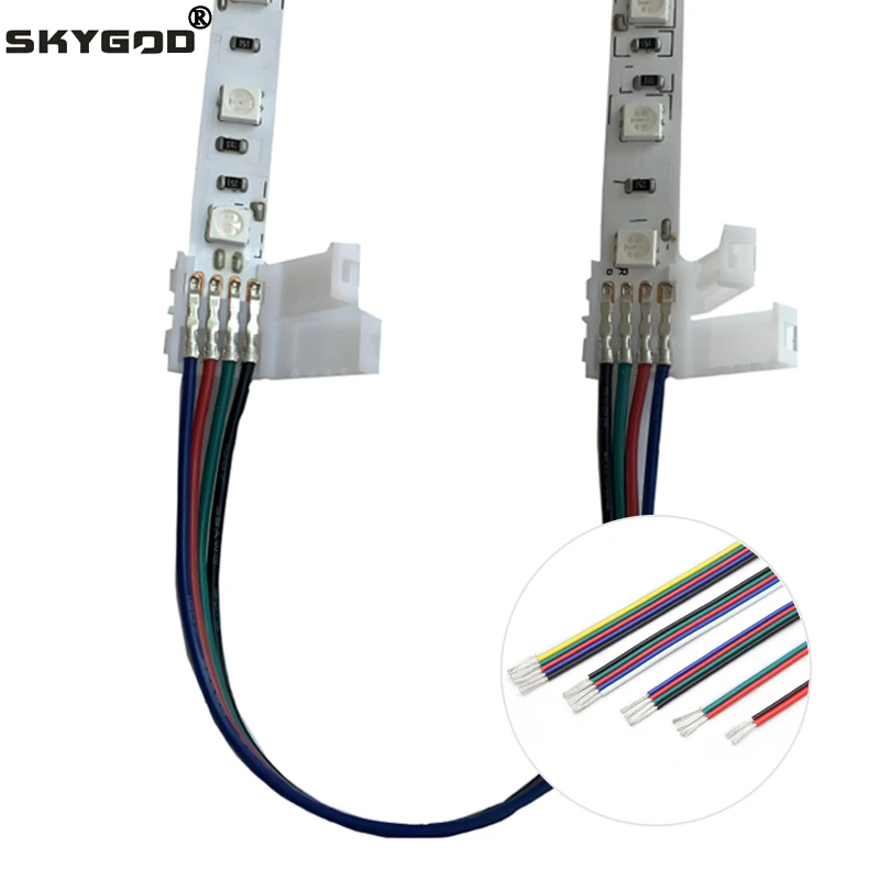 1~50m LED Electrical Wire 3/4/5/6 Pins PVC Extension Connector 22/20/18 AWG For 5050 WS2812B RGBW RGBWW Strip Lights 1~50meters
1~50m LED Electrical Wire 3/4/5/6 Pins PVC Extension Connector 22/20/18 AWG For 5050 WS2812B RGBW RGBWW Strip Lights 1~50meters