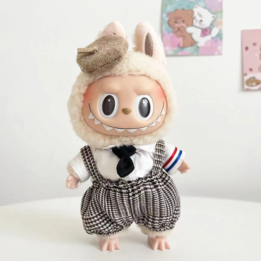 Cartoon Cute Doll Clothes for Labubu Berets Pink Lace Gauze Skirts Little Rabbit Girl Jumpsuit Overalls Sets (no Dolls)
Cartoon Cute Doll Clothes for Labubu Berets Pink Lace Gauze Skirts Little Rabbit Girl Jumpsuit Overalls Sets (no Dolls)
