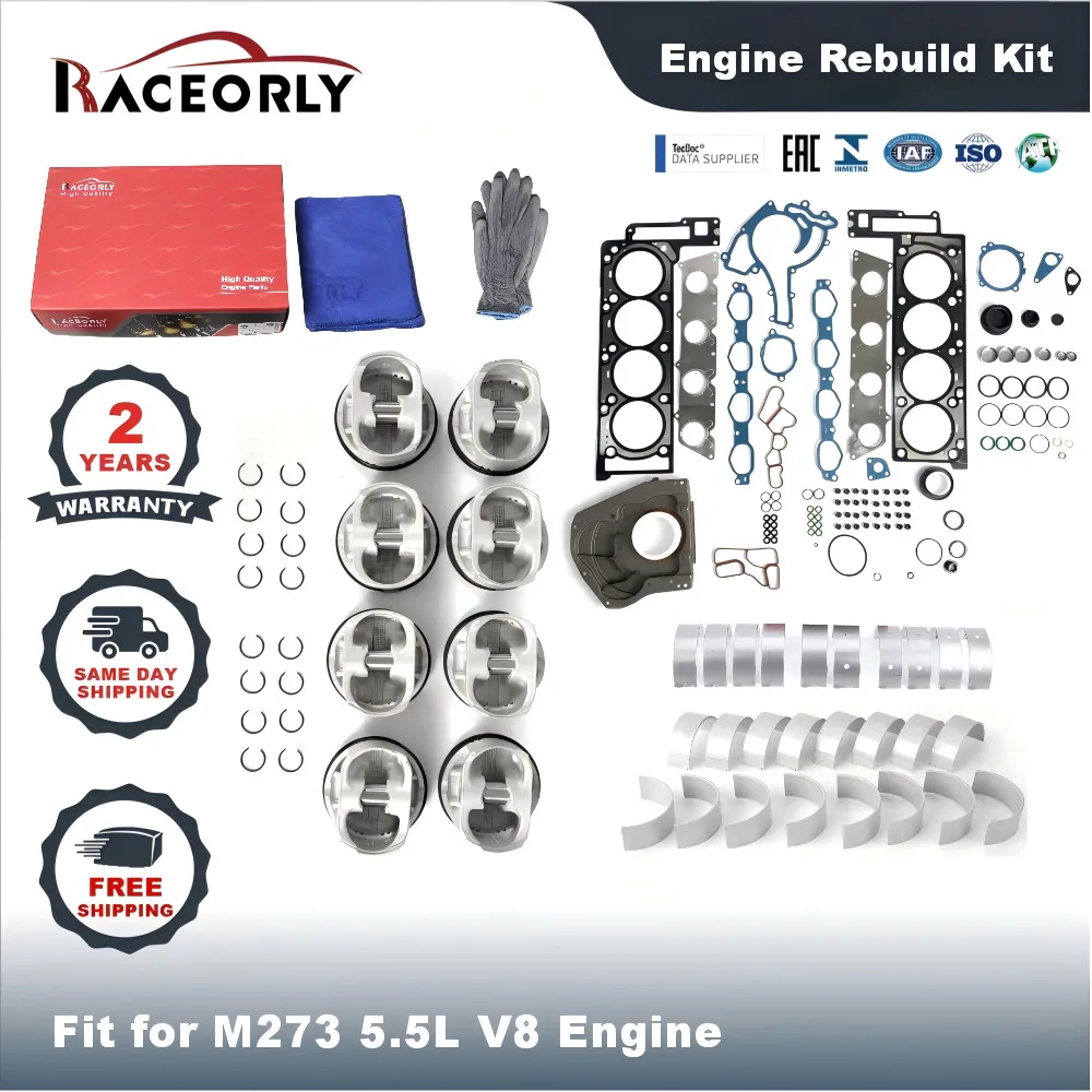 RACEORLY M273 5.5L Engine Rebuild Kit For Mercedes GL550 S550 X164 W221 07-12
RACEORLY M273 5.5L Engine Rebuild Kit For Mercedes GL550 S550 X164 W221 07-12