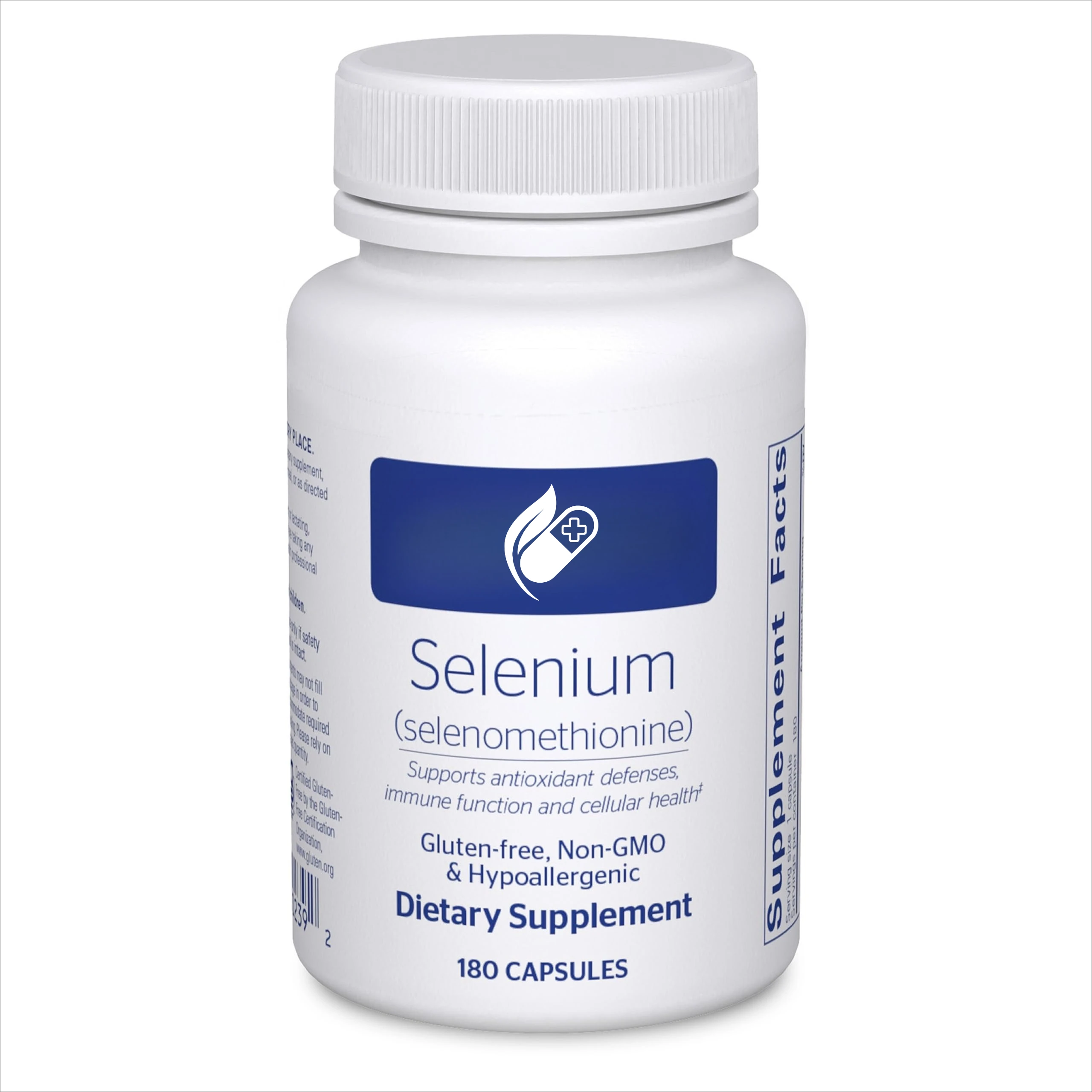 200mcg Mineral Antioxidant Supplement with Selenium - Supports Immune, Overall Health - Non-GMO, Easy to Absorb
200mcg Mineral Antioxidant Supplement with Selenium - Supports Immune, Overall Health - Non-GMO, Easy to Absorb