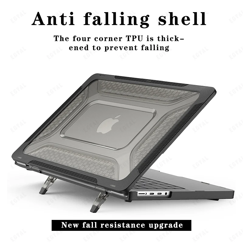 Laptop Case for 2026 MacBook Pro 14.2 M5Pro/Max Case for M5 Air 13.6 15.3inch Case for M4 Pro 16.2 Cover with Holder
Laptop Case for 2026 MacBook Pro 14.2 M5Pro/Max Case for M5 Air 13.6 15.3inch Case for M4 Pro 16.2 Cover with Holder