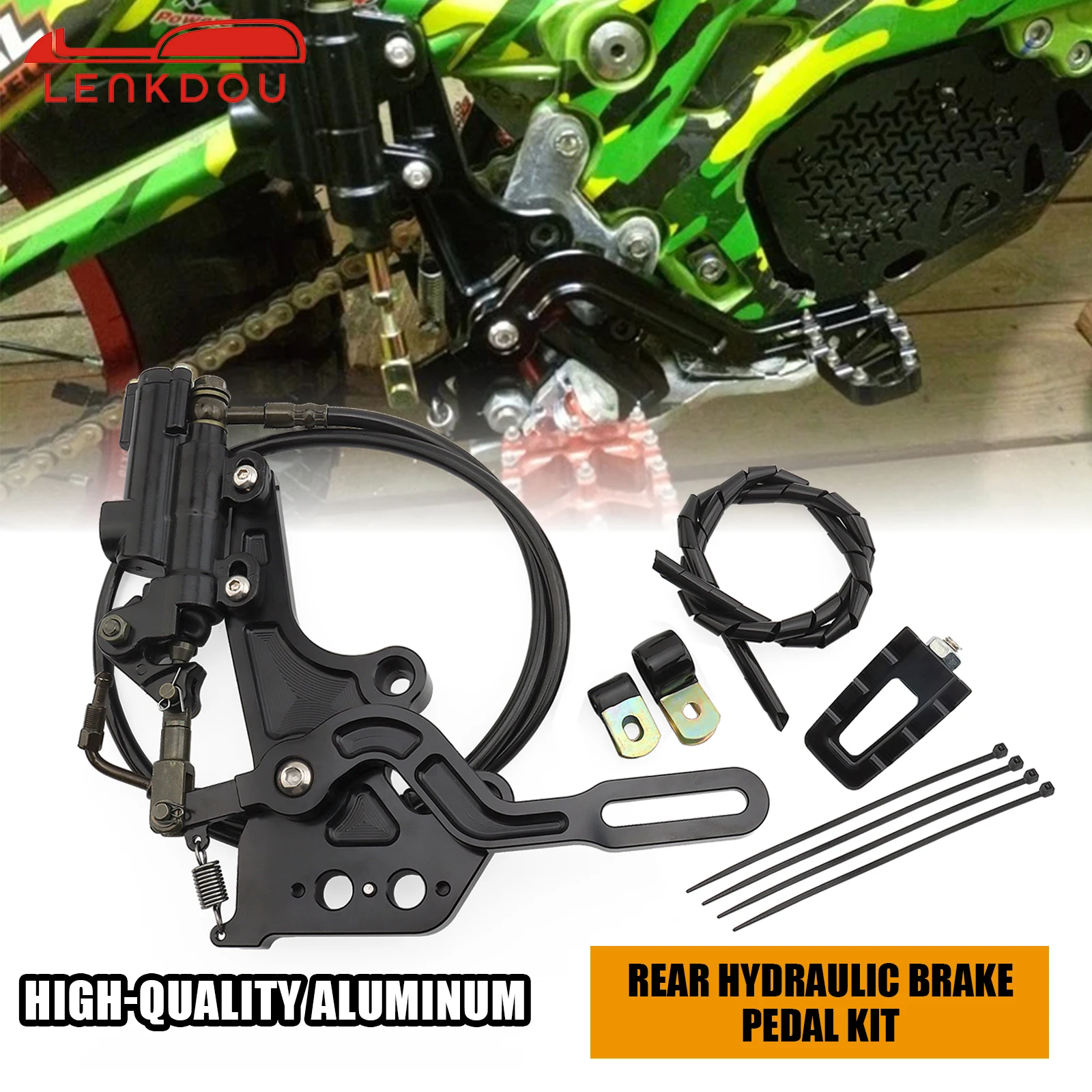 Rear Hydraulic Foot Brake Pedal Lever Kit For Surron light bee X bee S Segway X160 X260 Motorcycle Accessories
Rear Hydraulic Foot Brake Pedal Lever Kit For Surron light bee X bee S Segway X160 X260 Motorcycle Accessories