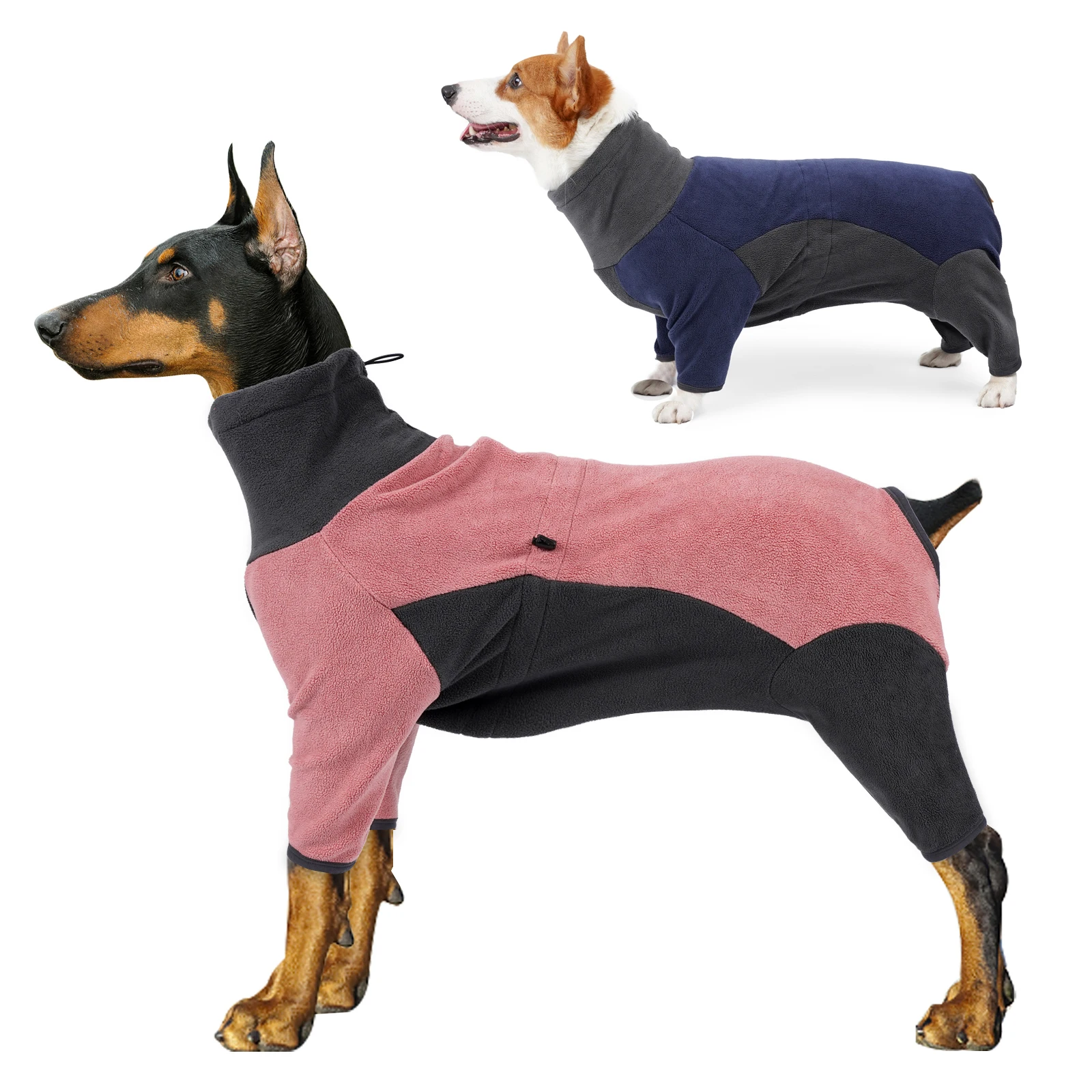 Warm Thick Fleece Jumpsuit for Small and Large Dogs, Windproof Soft Pullover, Puppy Coat, Pet Outfit, Adjustable Winter Clothes
Warm Thick Fleece Jumpsuit for Small and Large Dogs, Windproof Soft Pullover, Puppy Coat, Pet Outfit, Adjustable Winter Clothes