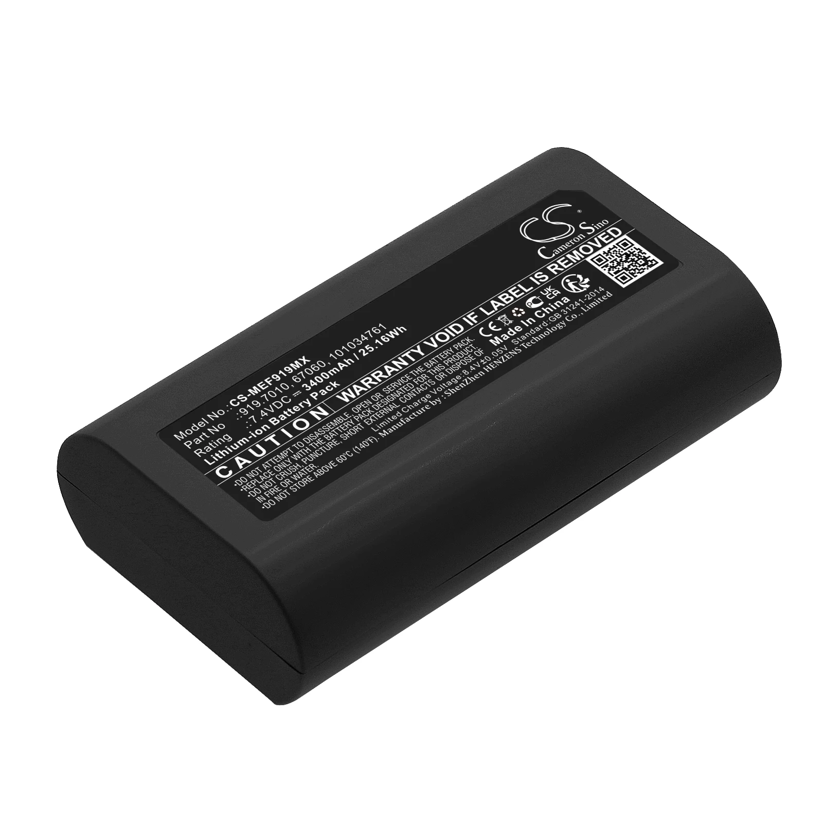 Сменный аккумулятор CS для молокоотсоса MedelaFreestyle 919.7010,67060, 101034761 3400 мАч / 25,16 Вт
Сменный аккумулятор CS для молокоотсоса MedelaFreestyle 919.7010,67060, 101034761 3400 мАч / 25,16 Вт