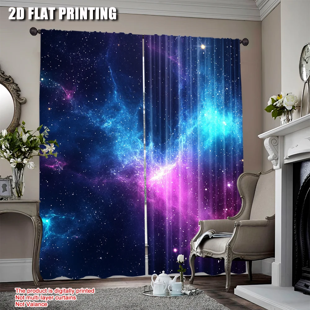 2Pcs Outer Space Starry Galaxy Curtain Planet Theme Curtain Birthday Party Suitable For Living Room Bedroom And Many Other
2Pcs Outer Space Starry Galaxy Curtain Planet Theme Curtain Birthday Party Suitable For Living Room Bedroom And Many Other