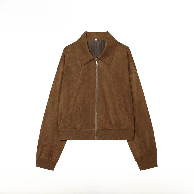 Spring Summer New Arrival Women's Fashion Slim Fit Ribbed Chicken Skin Velvet Jacket ZR Style Short Outerwear Polyester Fiber
Spring Summer New Arrival Women's Fashion Slim Fit Ribbed Chicken Skin Velvet Jacket ZR Style Short Outerwear Polyester Fiber