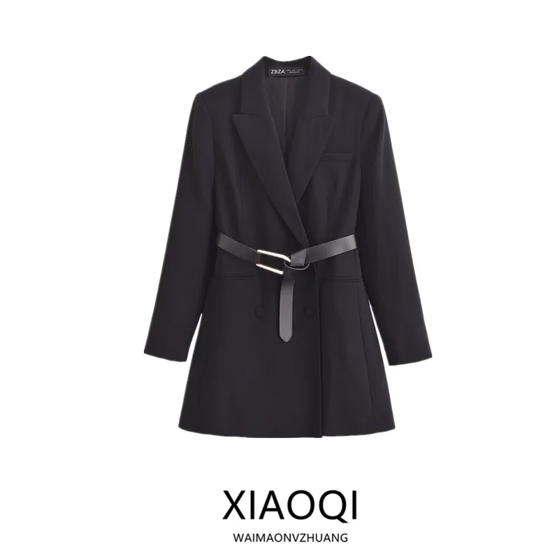 Business Casual Short Coat with Belt Decoration 2024 Autumn Winter New Arrival Women's Design Sense Suit Style Jacket
Business Casual Short Coat with Belt Decoration 2024 Autumn Winter New Arrival Women's Design Sense Suit Style Jacket