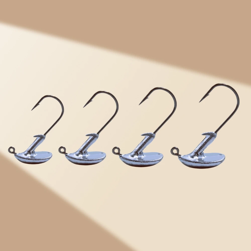 20PCS Tumbler Lure Original Color Jig Head Hooks Reinforced Soft Worm Bass Perch and Mandarin Fish with Blood Groove Tackles 
20PCS Tumbler Lure Original Color Jig Head Hooks Reinforced Soft Worm Bass Perch and Mandarin Fish with Blood Groove Tackles