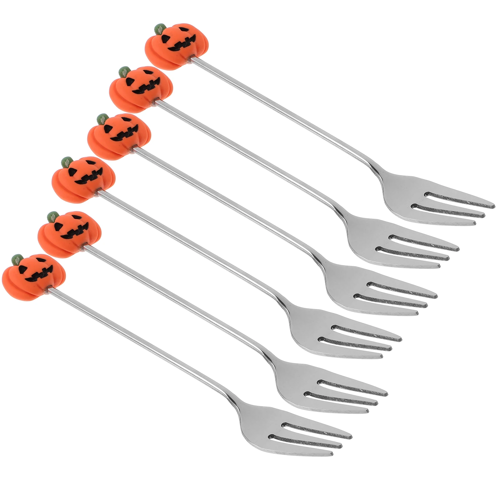 Cartoon Fork Coffee Stirrers Halloween Dessert Decoration Pumpkin Tea Spoons Small
Cartoon Fork Coffee Stirrers Halloween Dessert Decoration Pumpkin Tea Spoons Small