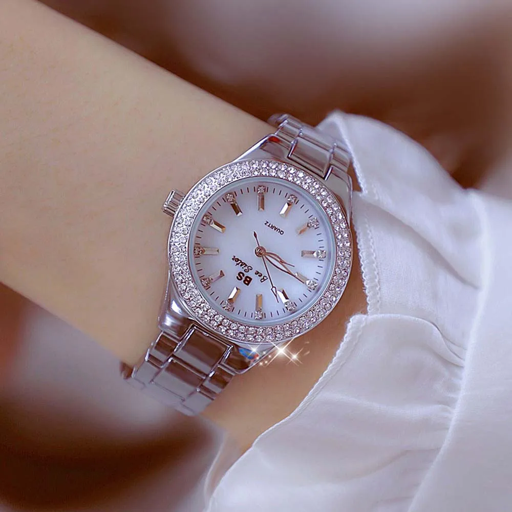 BS Classic Women's Quartz Watch with Diamonds Luxury Fashion Watch for Women Two Styles 35mm Big Dial and 32mm Small Dial Gift
BS Classic Women's Quartz Watch with Diamonds Luxury Fashion Watch for Women Two Styles 35mm Big Dial and 32mm Small Dial Gift