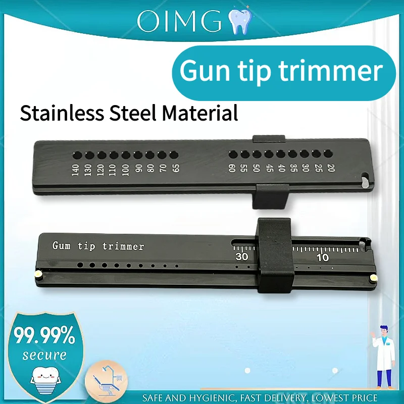 Authentic Medical Dental Gutta Percha Point Trimmer Cutter Ruler Stainless Steel Autoclavable Dental Instrument
Authentic Medical Dental Gutta Percha Point Trimmer Cutter Ruler Stainless Steel Autoclavable Dental Instrument