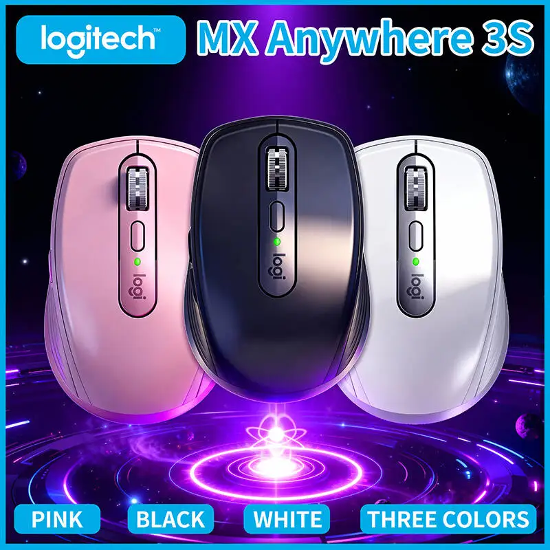 New Logitech MX Anywhere 3S for Professionals & Travelers, Compact, Silent, Precise, Multi-Device
New Logitech MX Anywhere 3S for Professionals & Travelers, Compact, Silent, Precise, Multi-Device