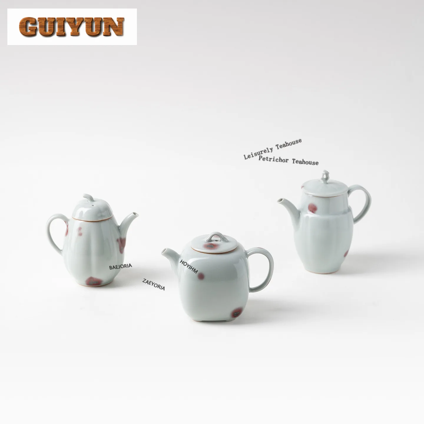 Azure Ru Kiln Jun Porcelain Teapot Boutique Tea Infuser Pot Tea Maker Kettle With Filter Tea Services Accessories Decoration
Azure Ru Kiln Jun Porcelain Teapot Boutique Tea Infuser Pot Tea Maker Kettle With Filter Tea Services Accessories Decoration