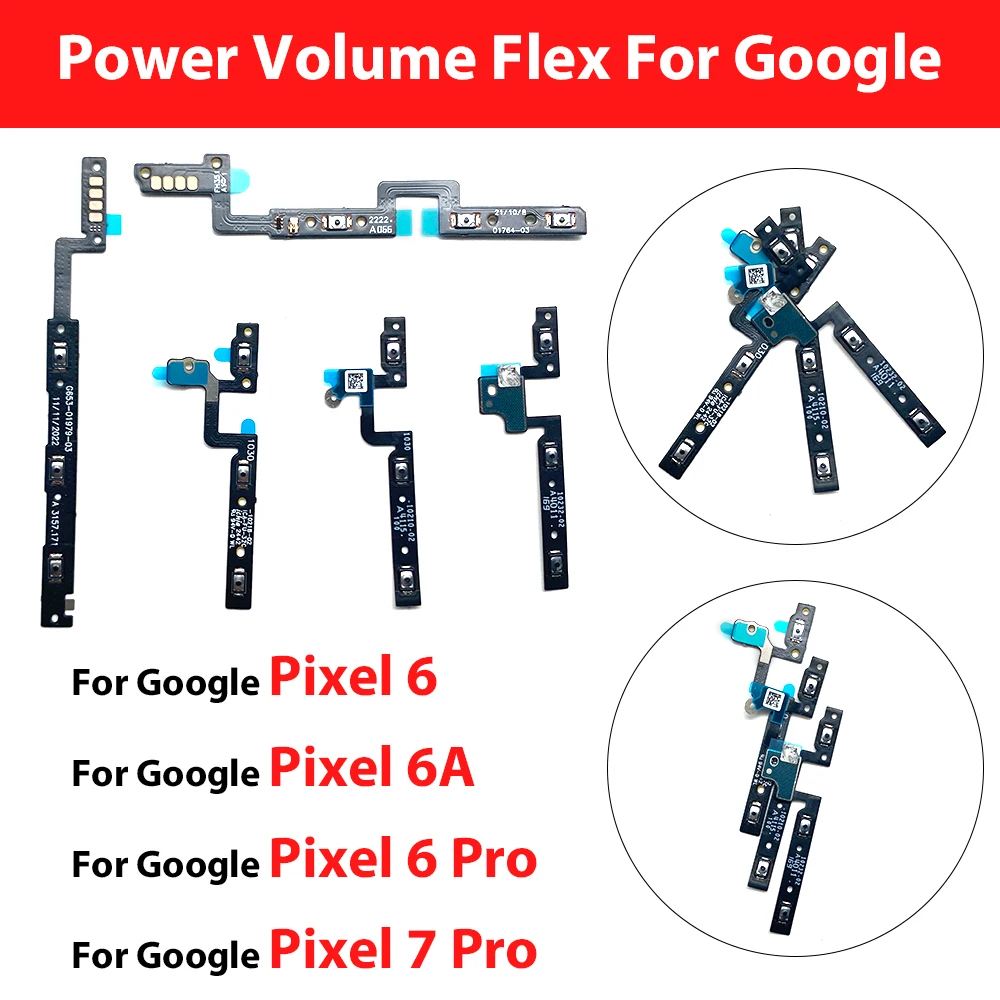 10 шт., для Google Pixel 6 Pro 6A Pixel 7 Pro 7A 9 Pro XL 8 Pro, переключатель громкости, кнопка включения и выключения, замена гибкого кабеля
10 шт., для Google Pixel 6 Pro 6A Pixel 7 Pro 7A 9 Pro XL 8 Pro, переключатель громкости, кнопка включения и выключения, замена гибкого кабеля