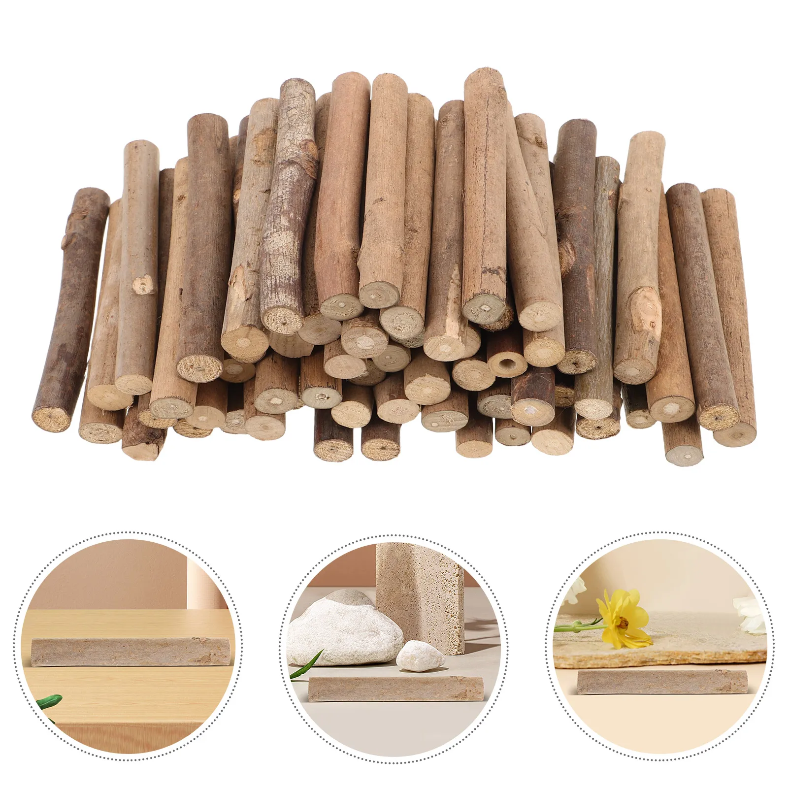 100 Pcs Natural Wooden Stick Crafts Log Toy Decorations Twigs Sticks DIY Vase Fillers 
100 Pcs Natural Wooden Stick Crafts Log Toy Decorations Twigs Sticks DIY Vase Fillers